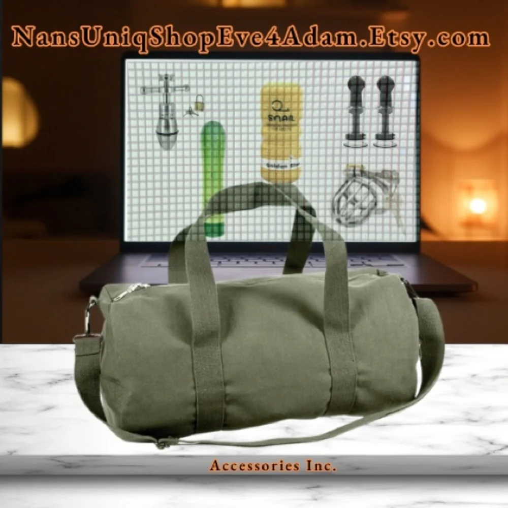 Glory Hole Accessories Bag, Duck Canvas Accessory Bag, Utility Bag